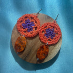 Load image into Gallery viewer, Boho Fire earrings
